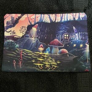Enchanted Forest Scene Makeup Pouch